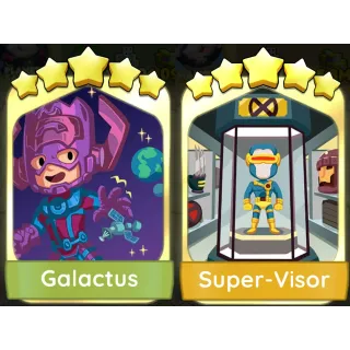 Golden Blitz - Galactus + Super-Visor (Deliver on 25th)