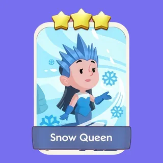 Snow Queen 3⭐ Monopoly Go Sticker