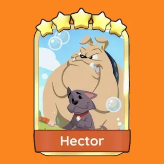 Hector 5⭐ Gold Sticker Monopoly Go Golden Blitz