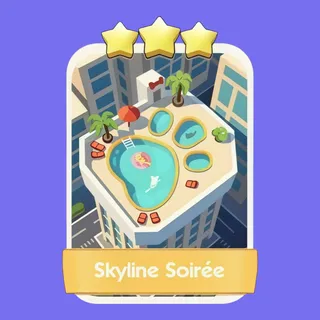 Skyline Soirée Monopoly Go