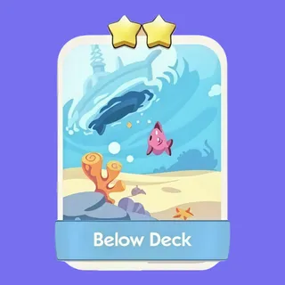 Below Deck 2⭐ Monopoly Go Sticker
