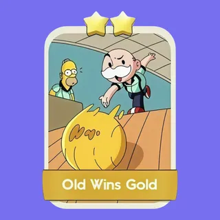 Old Wins Gold Monopoly Go