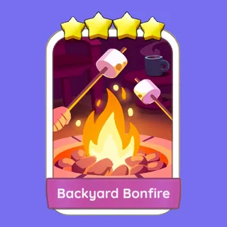 Backyard Bonfire Monopoly Go