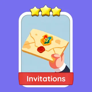 Invitations Monopoly Go