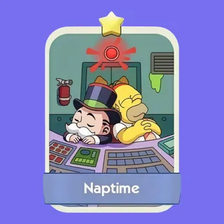 Naptime 1⭐ Monopoly Go Sticker
