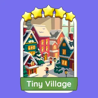 Tiny Village 5 ⭐ Monopoly Go Sticker