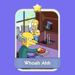 Whoah Ahh 1⭐ Monopoly Go Sticker