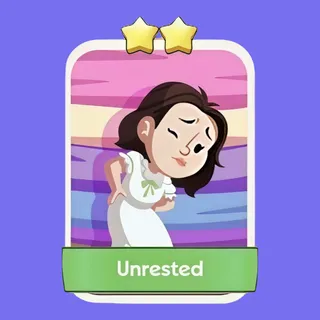 Unrested 2⭐ Monopoly Go Sticker