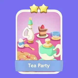 Tea Party 2⭐ Monopoly Go Sticker