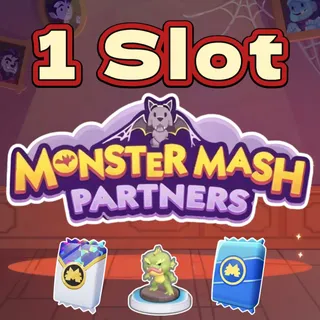 1 Slot Monster Mash Partners Event Monopoly Go