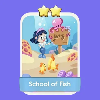 School of Fish Monopoly Go