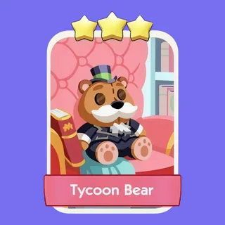 Tycoon Bear Monopoly Go