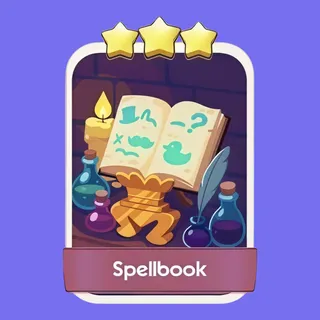 Spellbook 3⭐ Monopoly Go Sticker