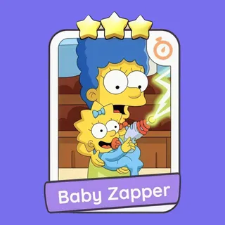 Baby Zapper 3⭐ Bonus Set Monopoly Go Sticker