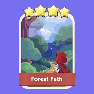 Forest Path 4⭐ Monopoly Go Sticker