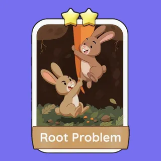 Root Problem 2⭐ Monopoly Go Sticker