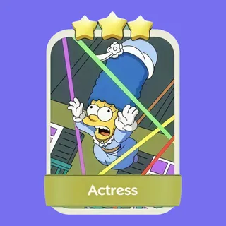 Actress 3⭐ Monopoly Go Sticker