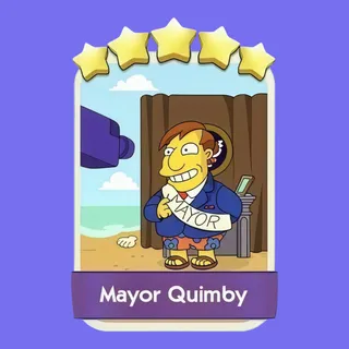 Mayor Quimby Monopoly Go