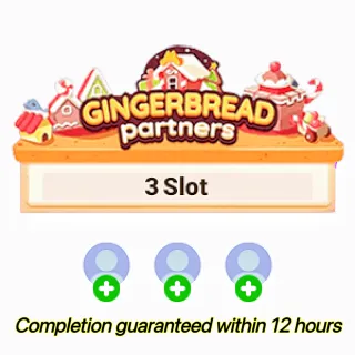 Gingerbread Partners - 3 Slot