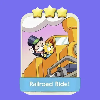 Railroad Ride! Monopoly Go