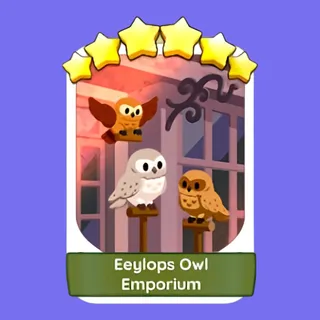 Eeylops Owl Emporium Monopoly Go