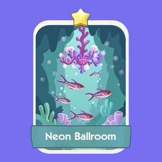 Neon Ballroom Monopoly Go