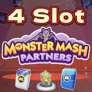 4 Slot Monster Mash Partners Event Monopoly Go