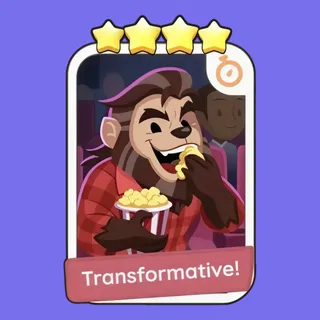 Transformative! 4⭐ Bonus Set Monopoly Go Sticker