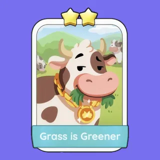 Grass is Greener 2⭐ Monopoly Go Sticker