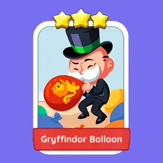 Gryffindor Balloon Monopoly Go