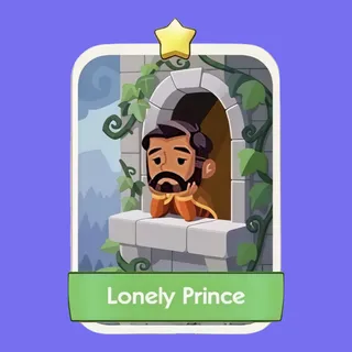 Lonely Prince 1⭐ Monopoly Go Sticker