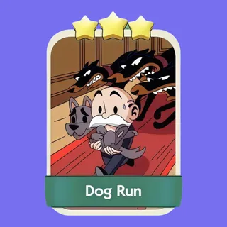 Dog Run 3⭐ Monopoly Go Sticker