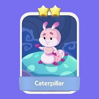 Caterpillar 2⭐ Monopoly Go Sticker