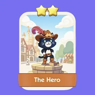 The Hero 2⭐ Monopoly Go Sticker