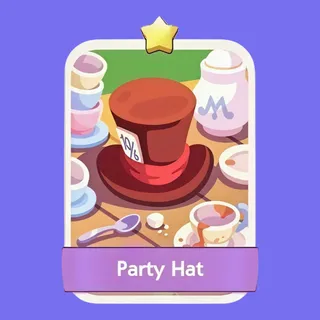 Party Hat 1⭐ Monopoly Go Sticker