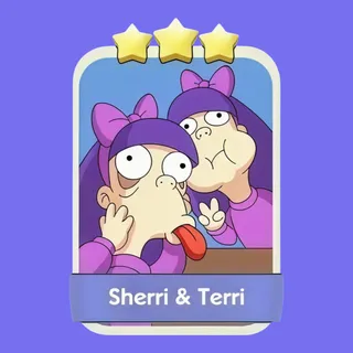 Sherri & Terri 3⭐ Monopoly Go Sticker