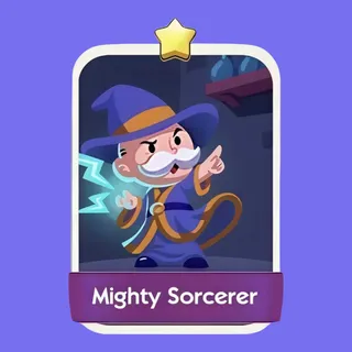 Mighty Sorcerer 1⭐ Monopoly Go Sticker