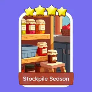 Stockpile Season 4 ⭐ Monopoly Go Sticker