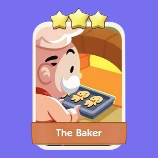 The Baker 3⭐ Monopoly Go Sticker