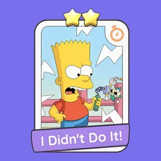 I Didn't Do It! 2⭐ Bonus Set Monopoly Go Sticker