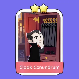Cloak Conundrum Monopoly Go