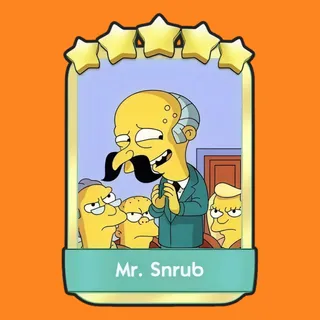 Mr. Snrub 5⭐ Gold Sticker Monopoly Go Golden Blitz