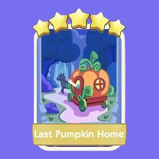 Last Pumpkin Home 5⭐ Monopoly Go Sticker