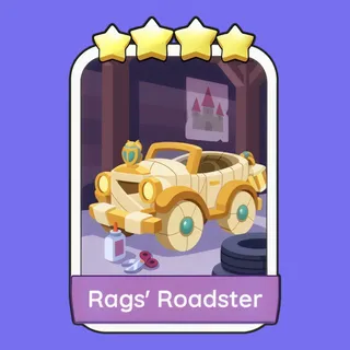 Rags' Roadster Monopoly Go