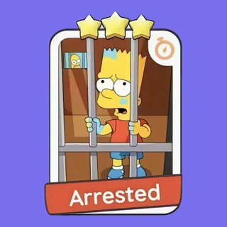 Arrested 3⭐ Bonus Set Monopoly Go