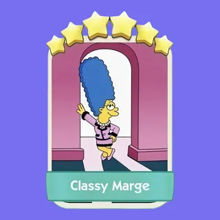 Classy Marge Monopoly Go