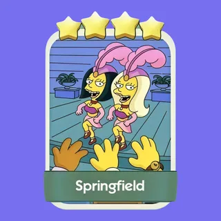 Springfield 4⭐ Monopoly Go Sticker