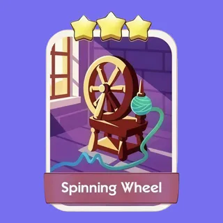 Spinning Wheel 3⭐ Monopoly Go Sticker