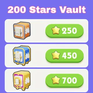 200 Star Vault Monopoly Go