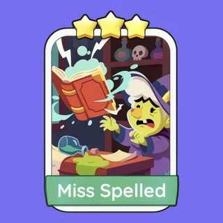 Miss Spelled Monopoly Go